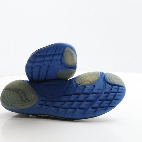 Haccori Mens White Polyester Slip On Casual UK 9.5 44.5 - Aqua Shoes