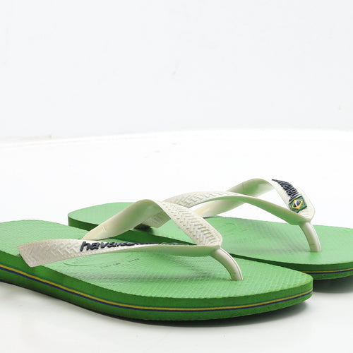 Havaianas Mens Multicoloured Rubber Thong Sandal UK 7 41