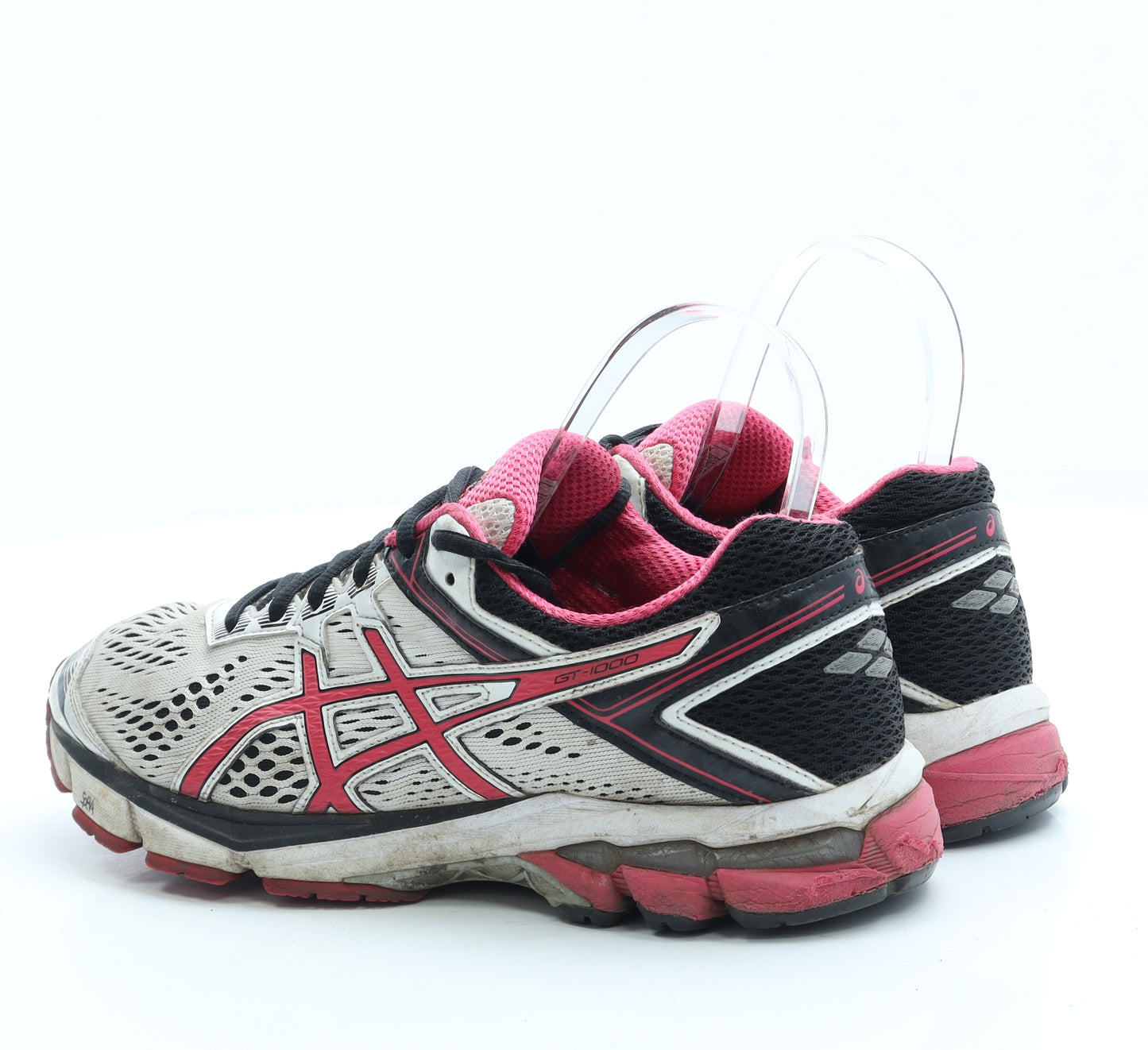 ASICS Womens Ivory Polyester Trainer UK 6.5 39.5 - Estimated UK Size 6.5