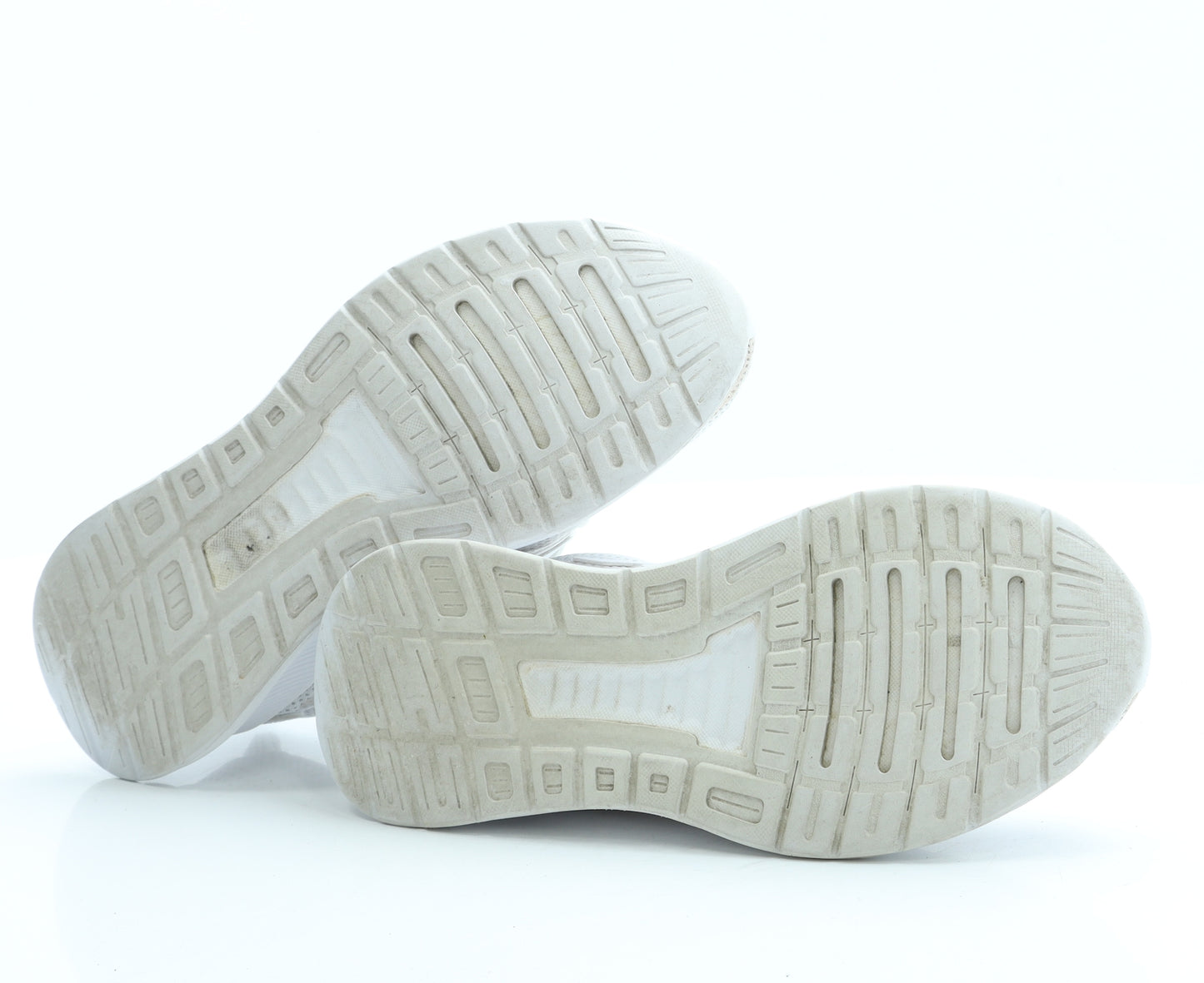 adidas Womens White Polyester Trainer UK 4 36.5