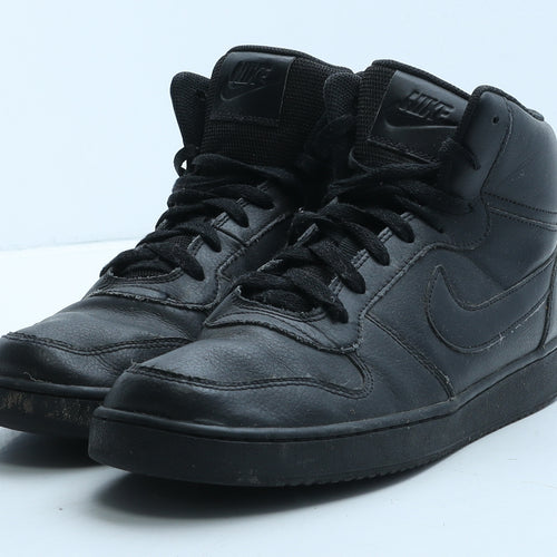 Nike Mens Black Leather Trainer UK 9 44