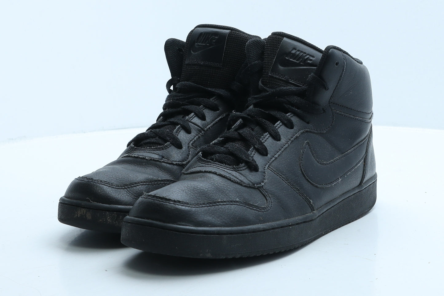 Nike Mens Black Leather Trainer UK 9 44
