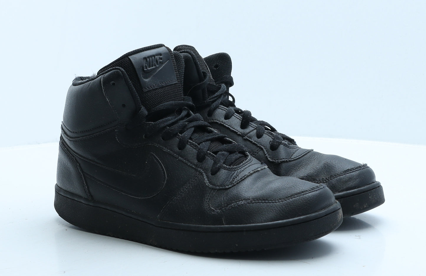 Nike Mens Black Leather Trainer UK 9 44