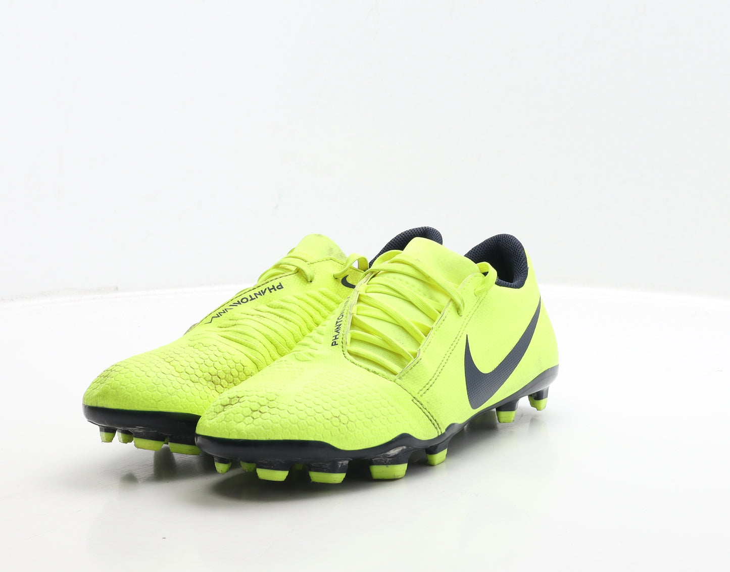 Nike Mens Yellow Leather Trainer UK 7 41 - Phantom VNM Football Boots