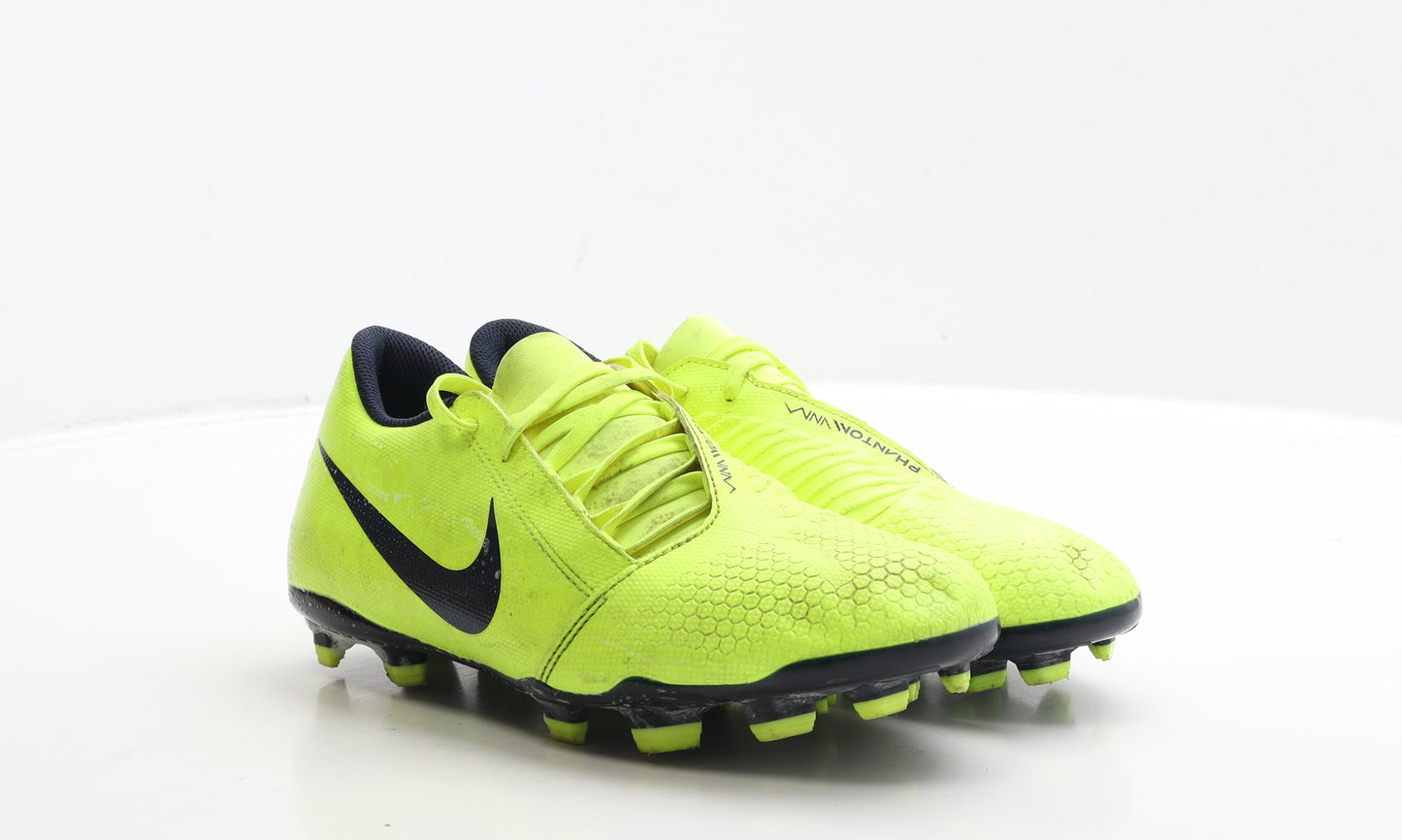 Nike Mens Yellow Leather Trainer UK 7 41 - Phantom VNM Football Boots