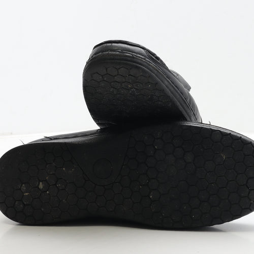 Soft Originals Mens Black Leather Loafer Casual UK 9