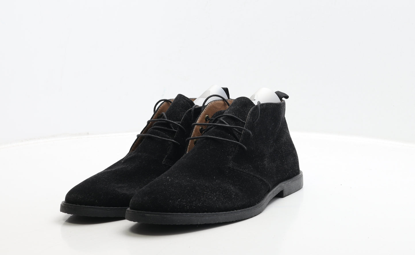 Topman Mens Black Suede Chukka Boot UK 8 42