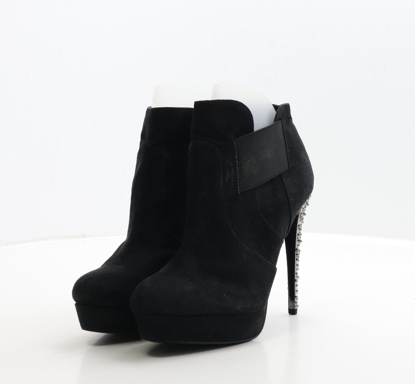 Dorothy Perkins Womens Black Suede Bootie Boot UK 7