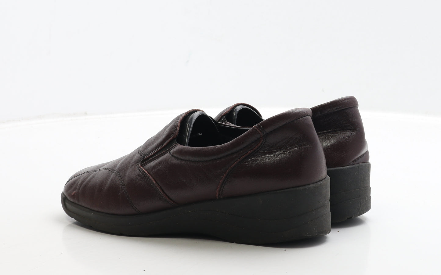 Rohde Womens Red Leather Loafer Casual UK 6