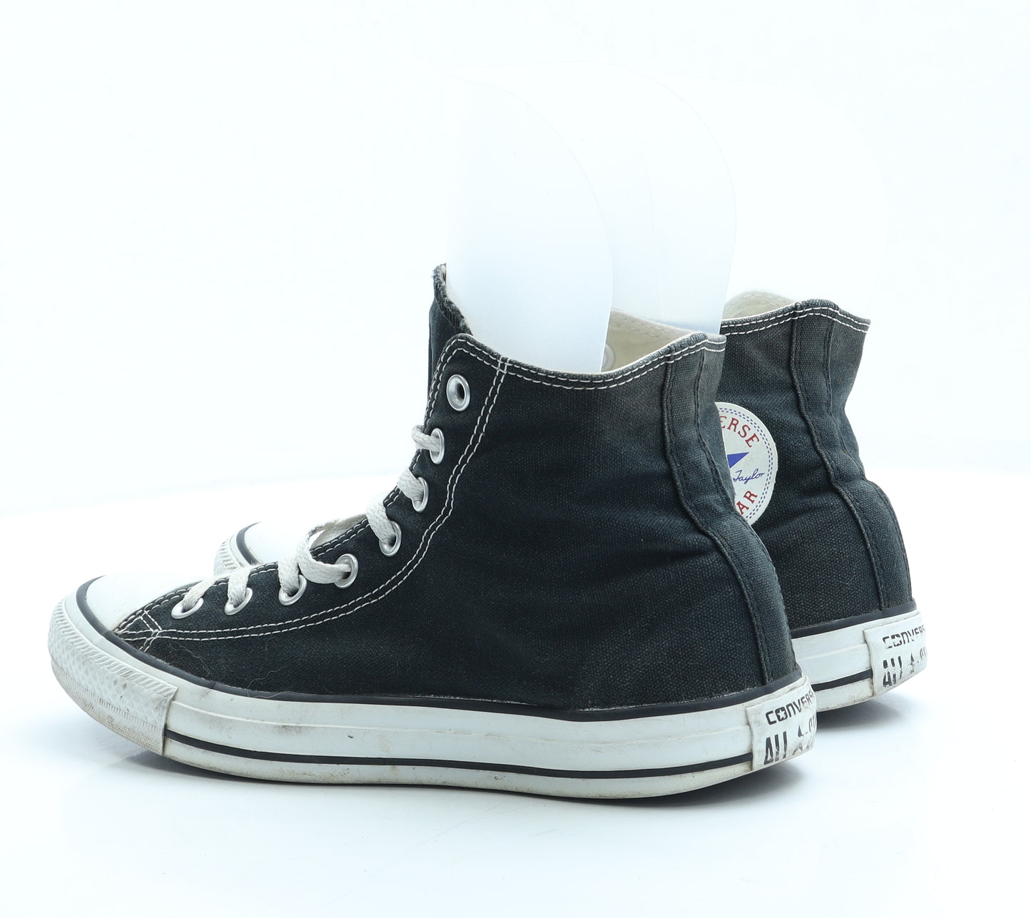Converse Mens Black Fabric Trainer UK 8 41.5 - Unisex