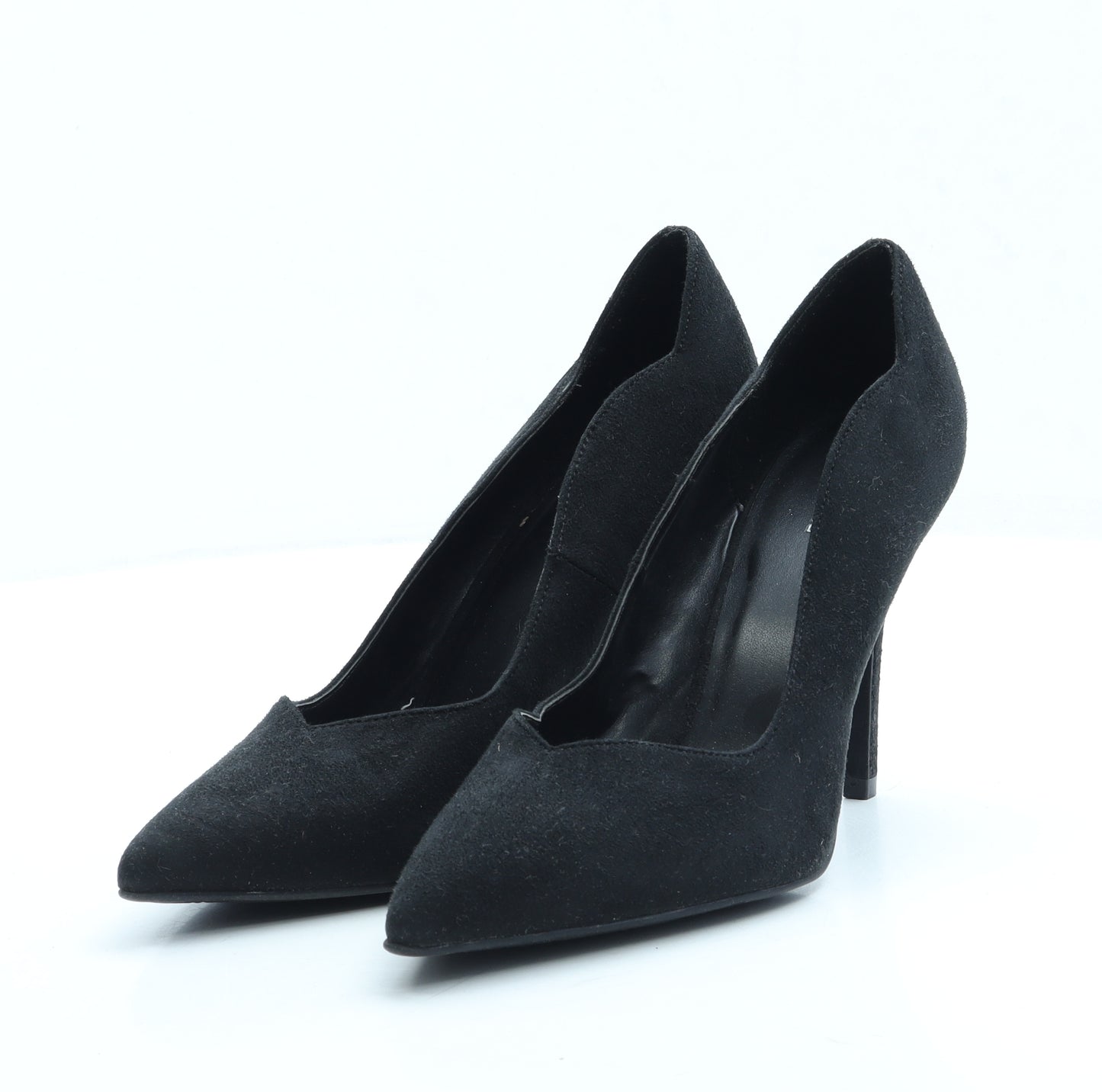 Graceland Womens Black Suede Court Heel UK 7 40