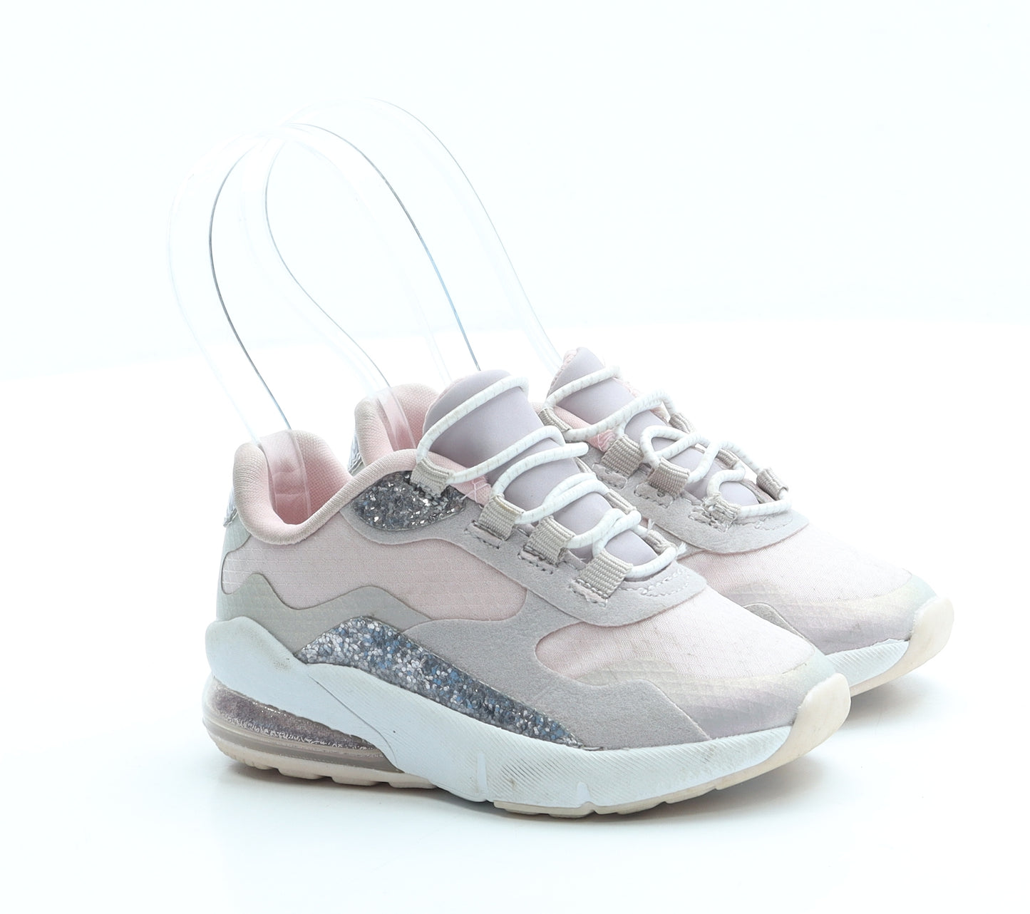 George Girls Pink Polyester Trainer UK 6 23