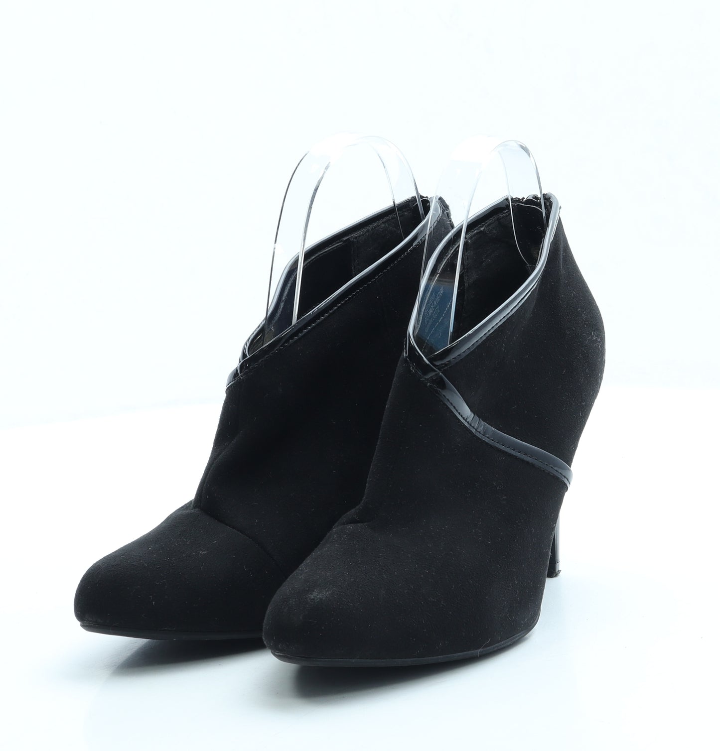 George Womens Black Suede Court Heel UK 5 38