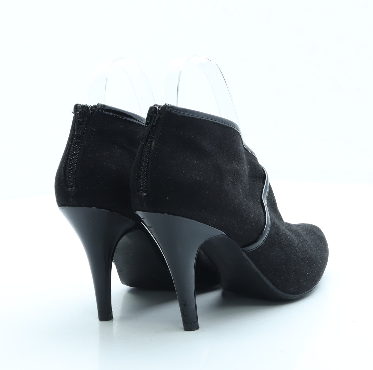 George Womens Black Suede Court Heel UK 5 38