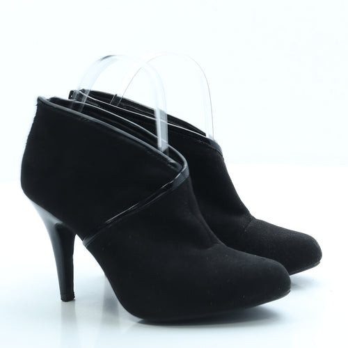 George Womens Black Suede Court Heel UK 5 38