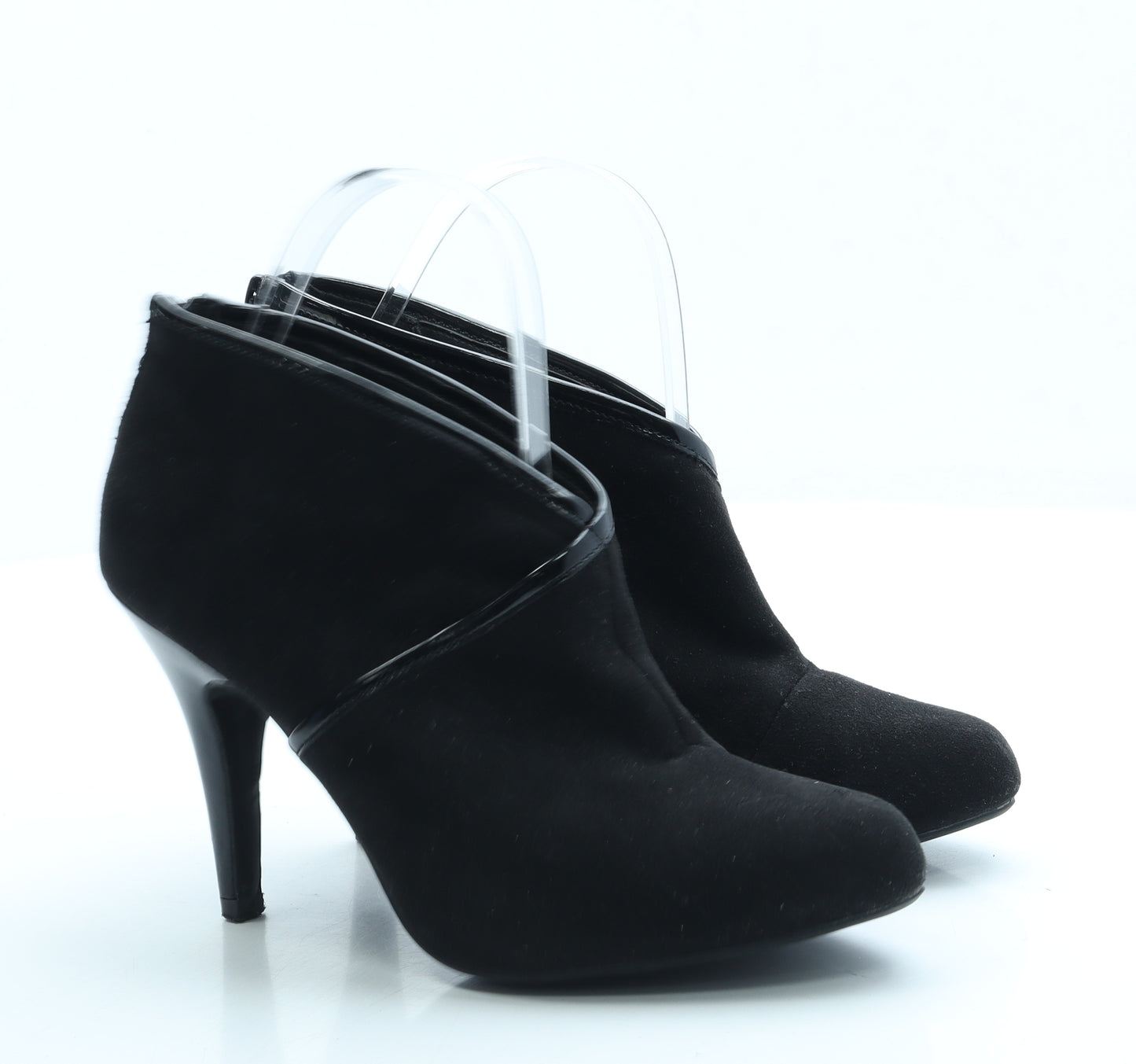 George Womens Black Suede Court Heel UK 5 38