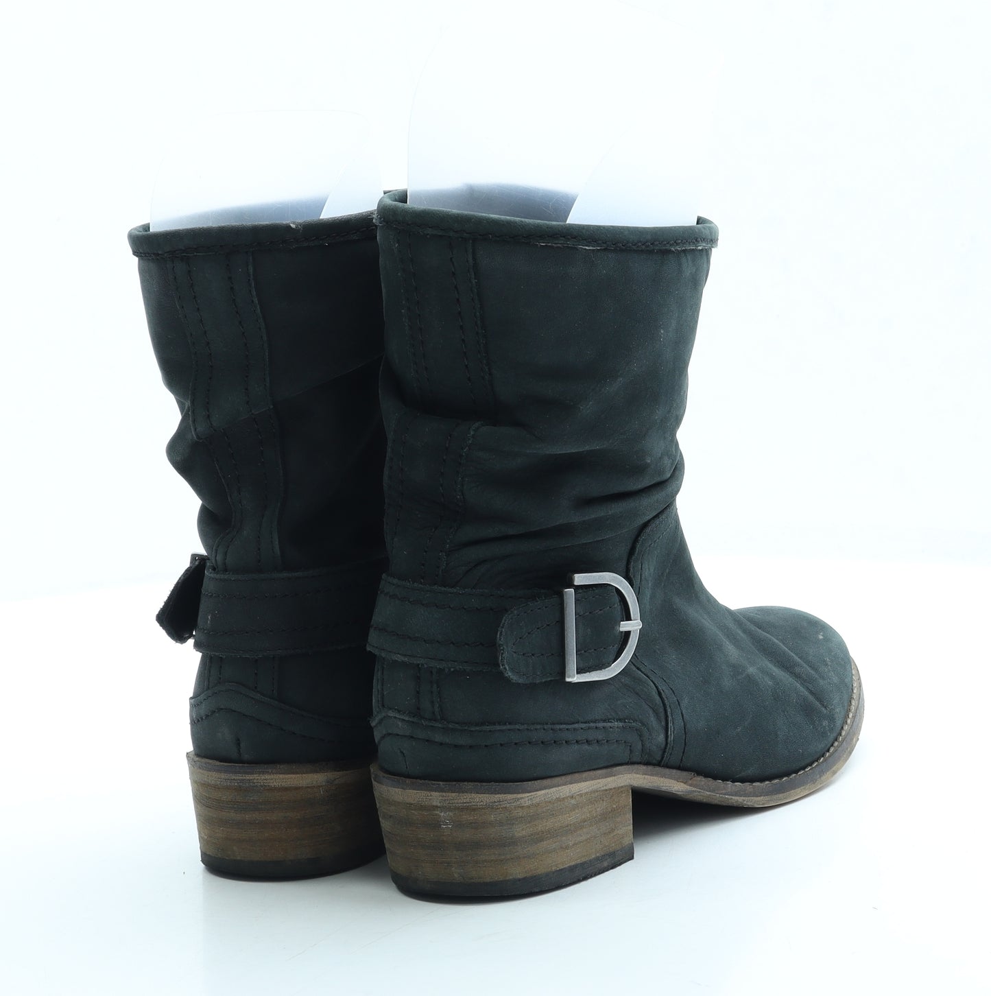 NEXT Womens Black Polyester Bootie Boot UK 4 37