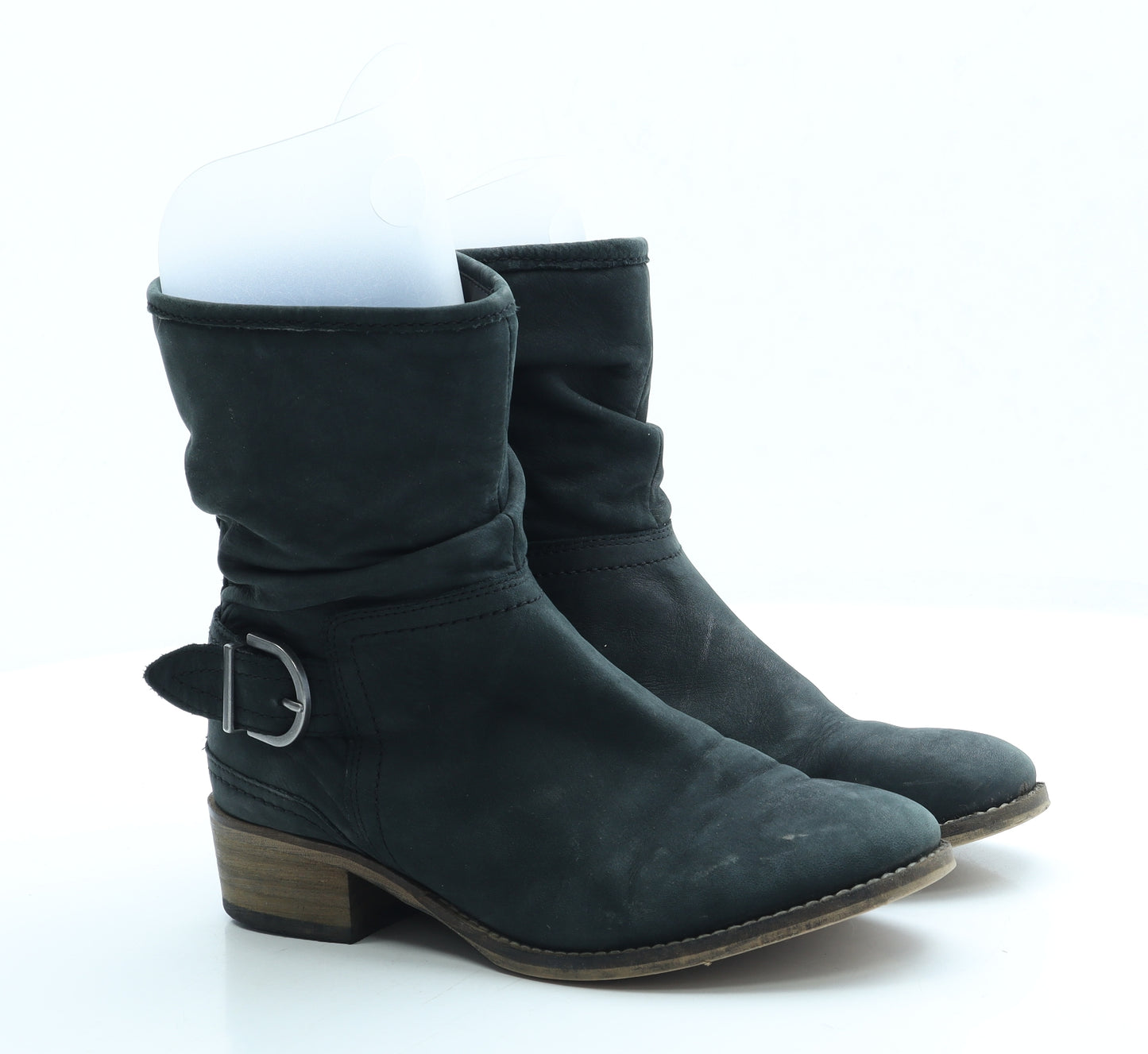 NEXT Womens Black Polyester Bootie Boot UK 4 37