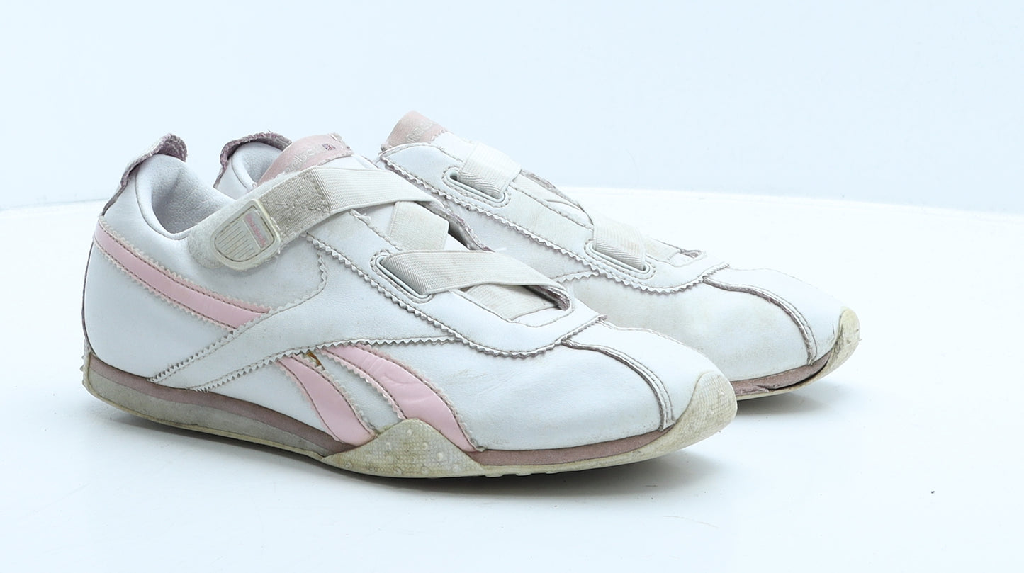 Reebok Womens White Leather Trainer UK 5 37