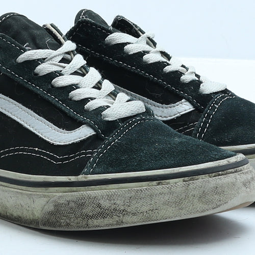 VANS Womens Black Suede Trainer UK 4 36.5