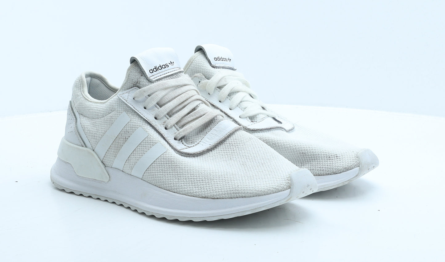 adidas Mens White Polyester Trainer UK 10 44.5