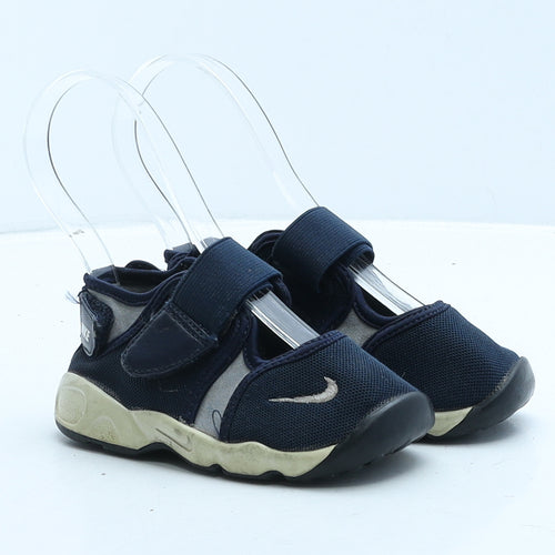 Nike Boys Blue Polyester Fisherman Sandal UK 6.5 23