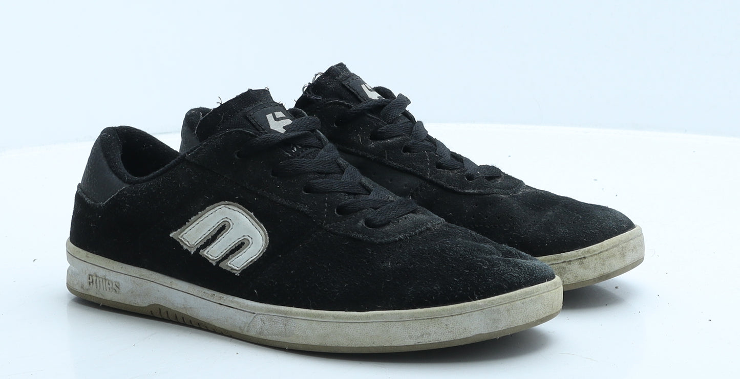 etnies Mens Black Suede Trainer UK 6 39