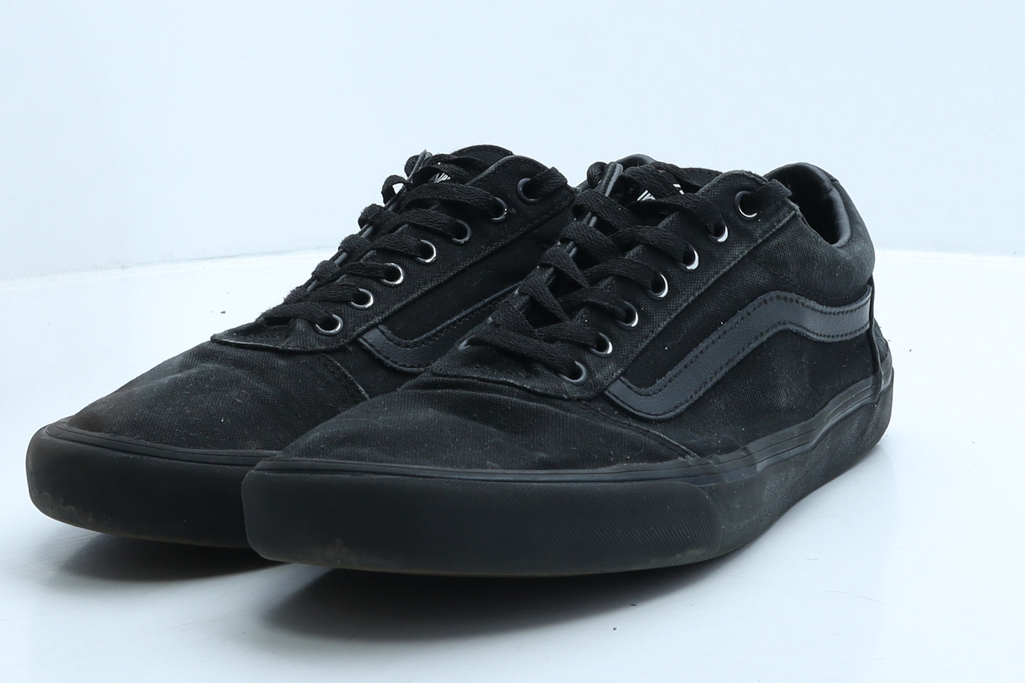VANS Mens Black Geometric Fabric Trainer UK 12 47
