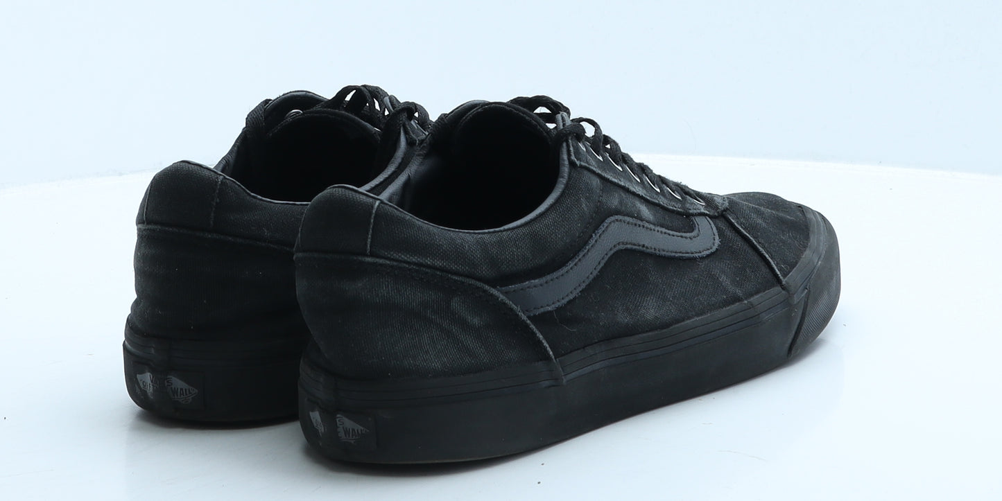 VANS Mens Black Geometric Fabric Trainer UK 12 47