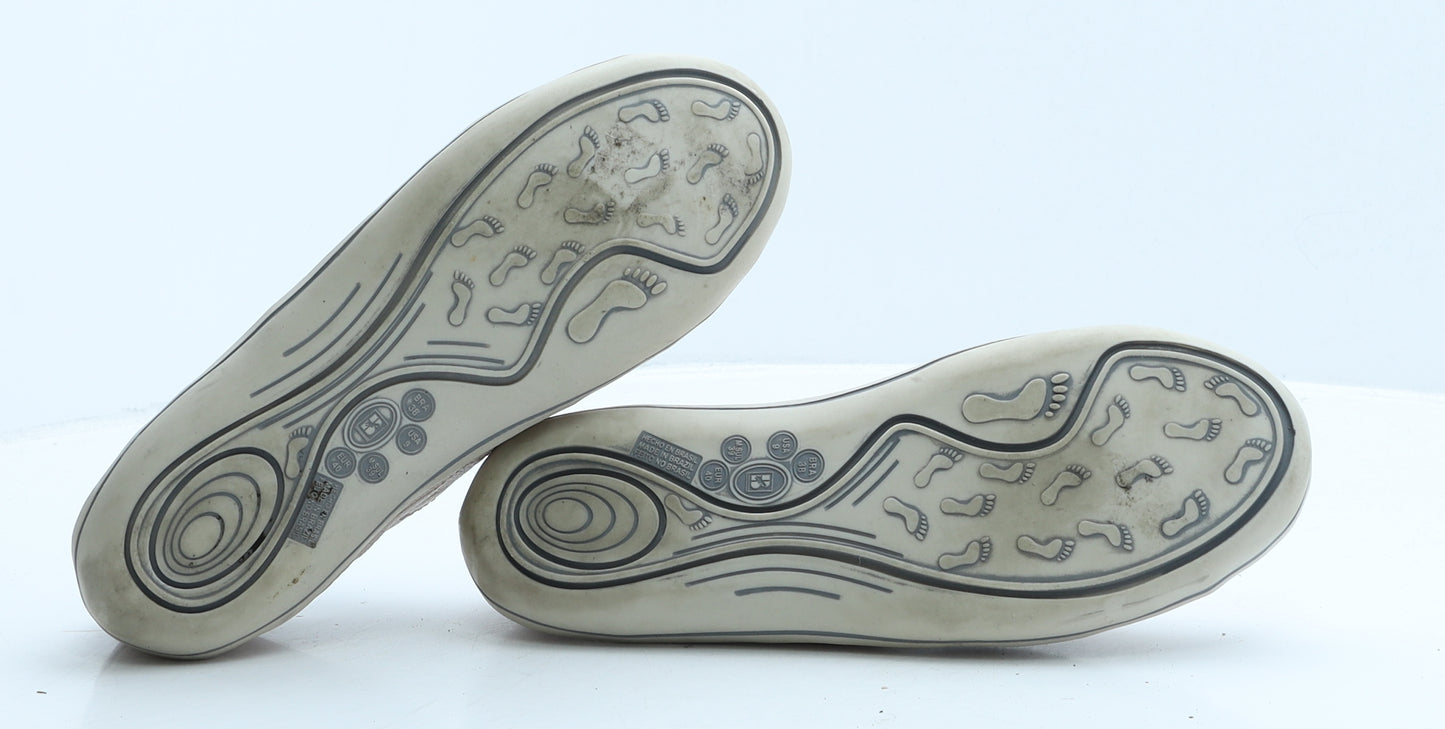 Bellissimo Womens Pink Leather Trainer UK 7 40