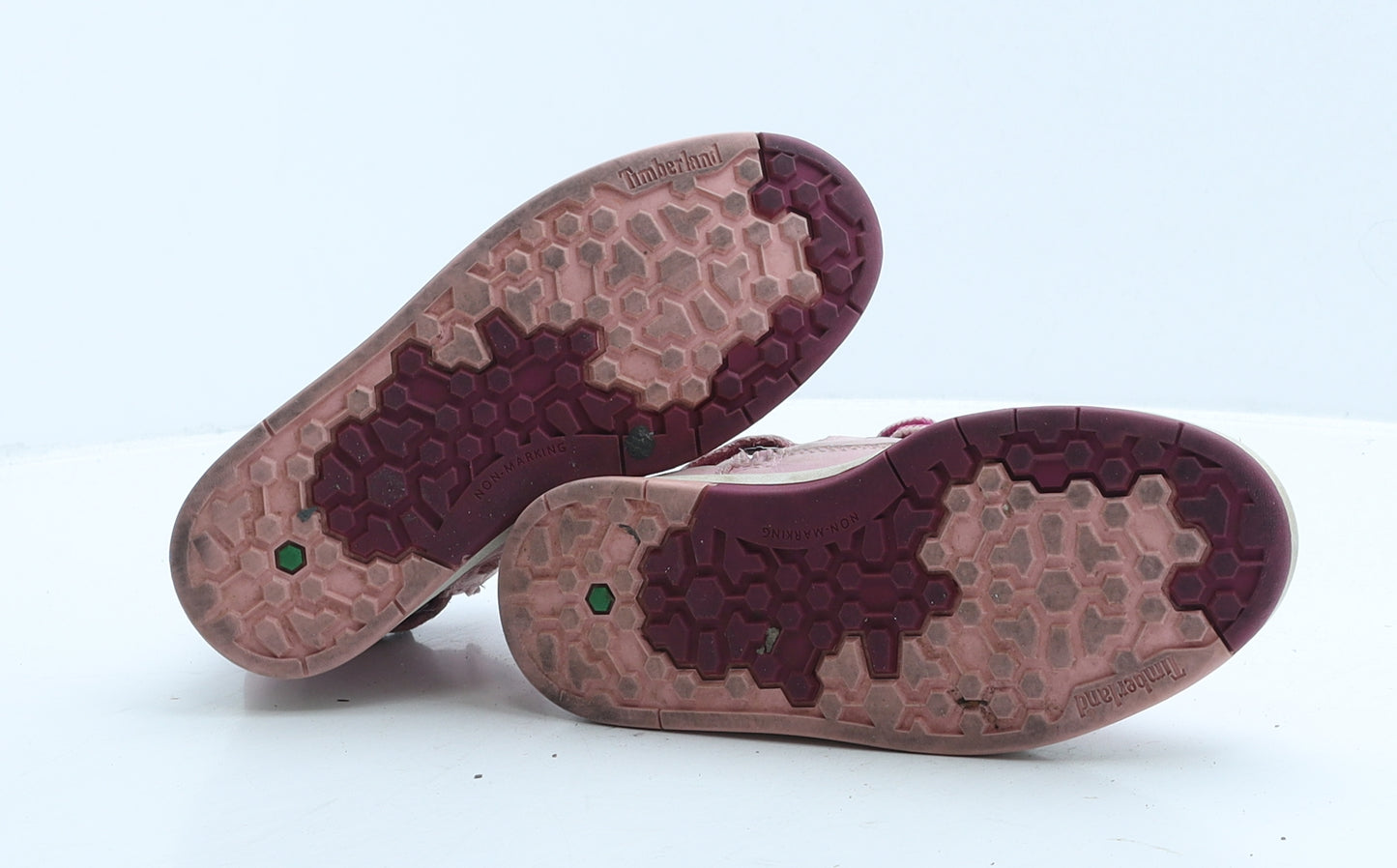 Timberland Girls Pink Leather Combat Boot UK 12.5 31