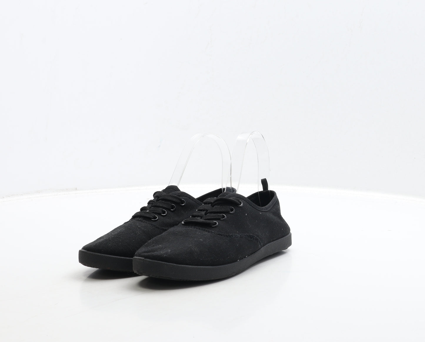 Primark Womens Black Fabric Trainer UK 3 36