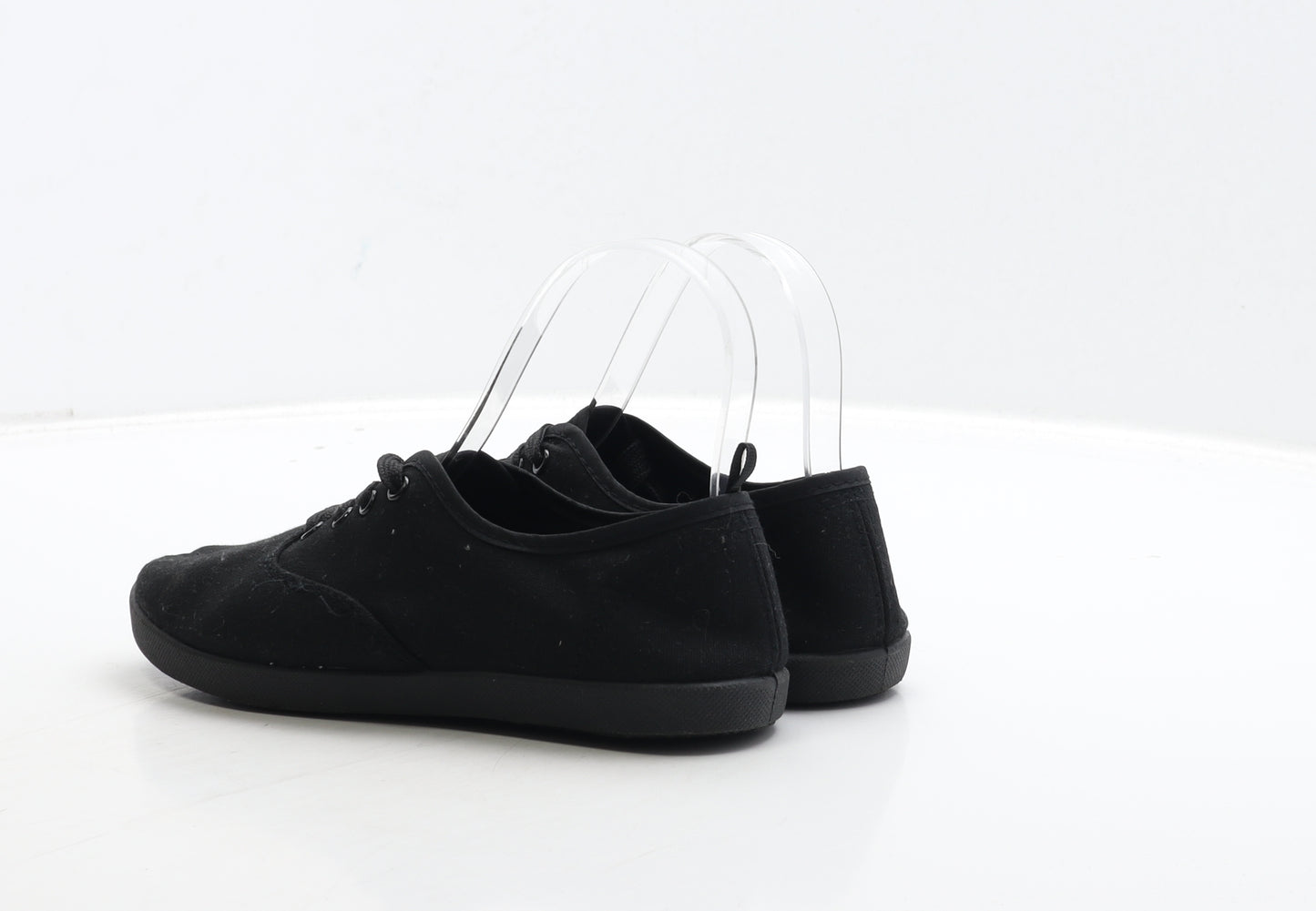 Primark Womens Black Fabric Trainer UK 3 36