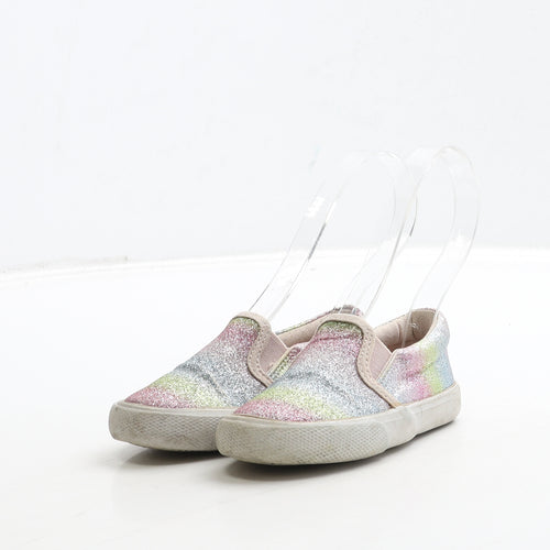 F&F Girls Multicoloured Polyester Trainer UK 5 22