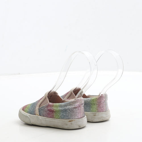 F&F Girls Multicoloured Polyester Trainer UK 5 22