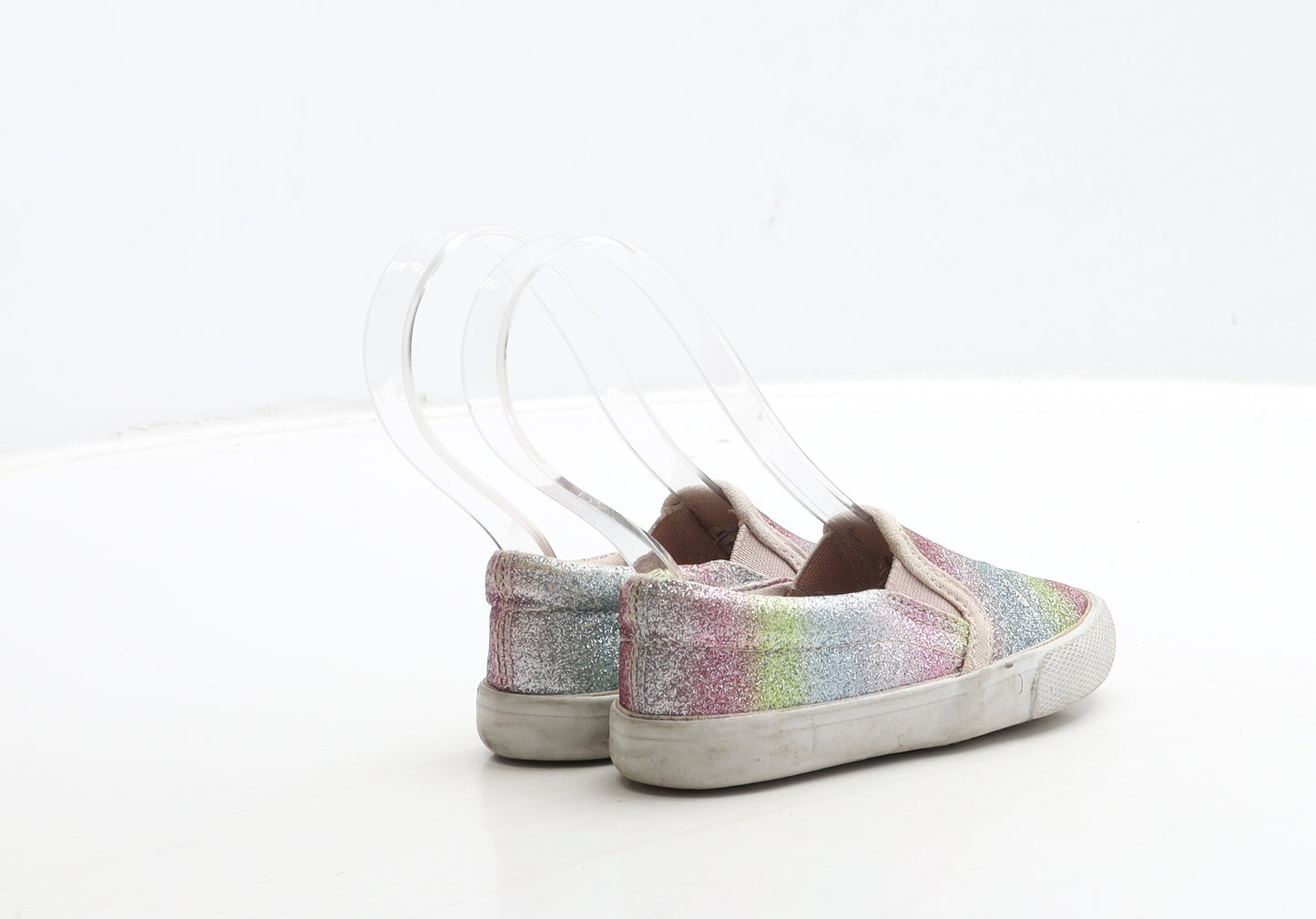 F&F Girls Multicoloured Polyester Trainer UK 5 22