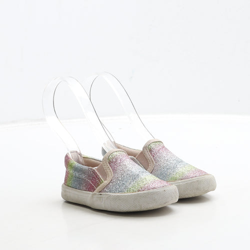 F&F Girls Multicoloured Polyester Trainer UK 5 22