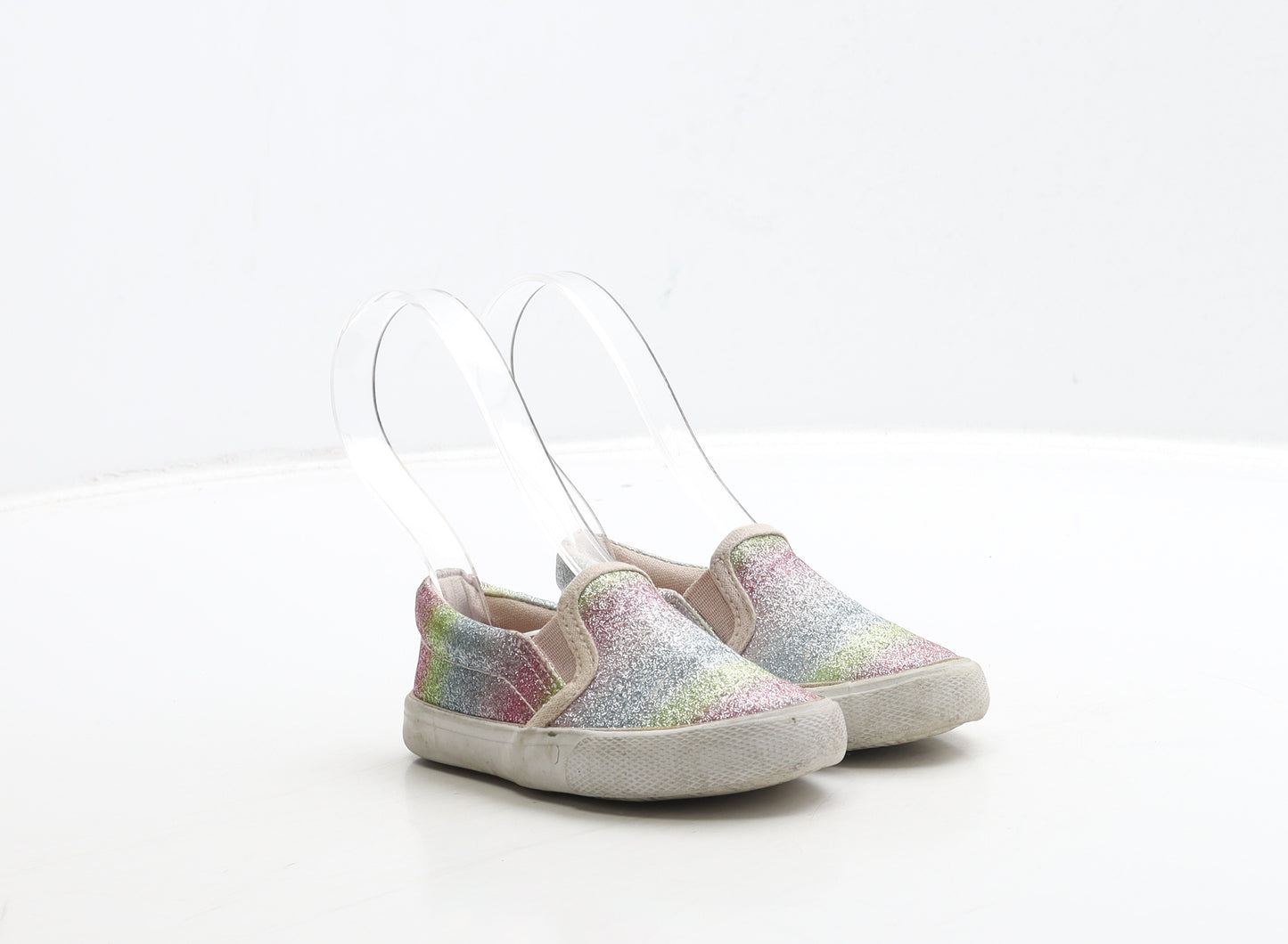 F&F Girls Multicoloured Polyester Trainer UK 5 22