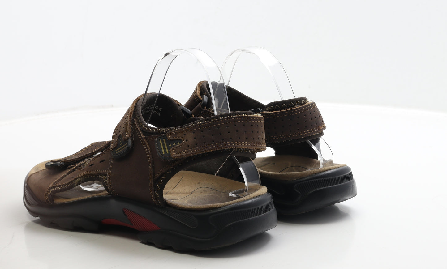 Preworn Mens Brown Polyester Slip On Sandal UK 10 44
