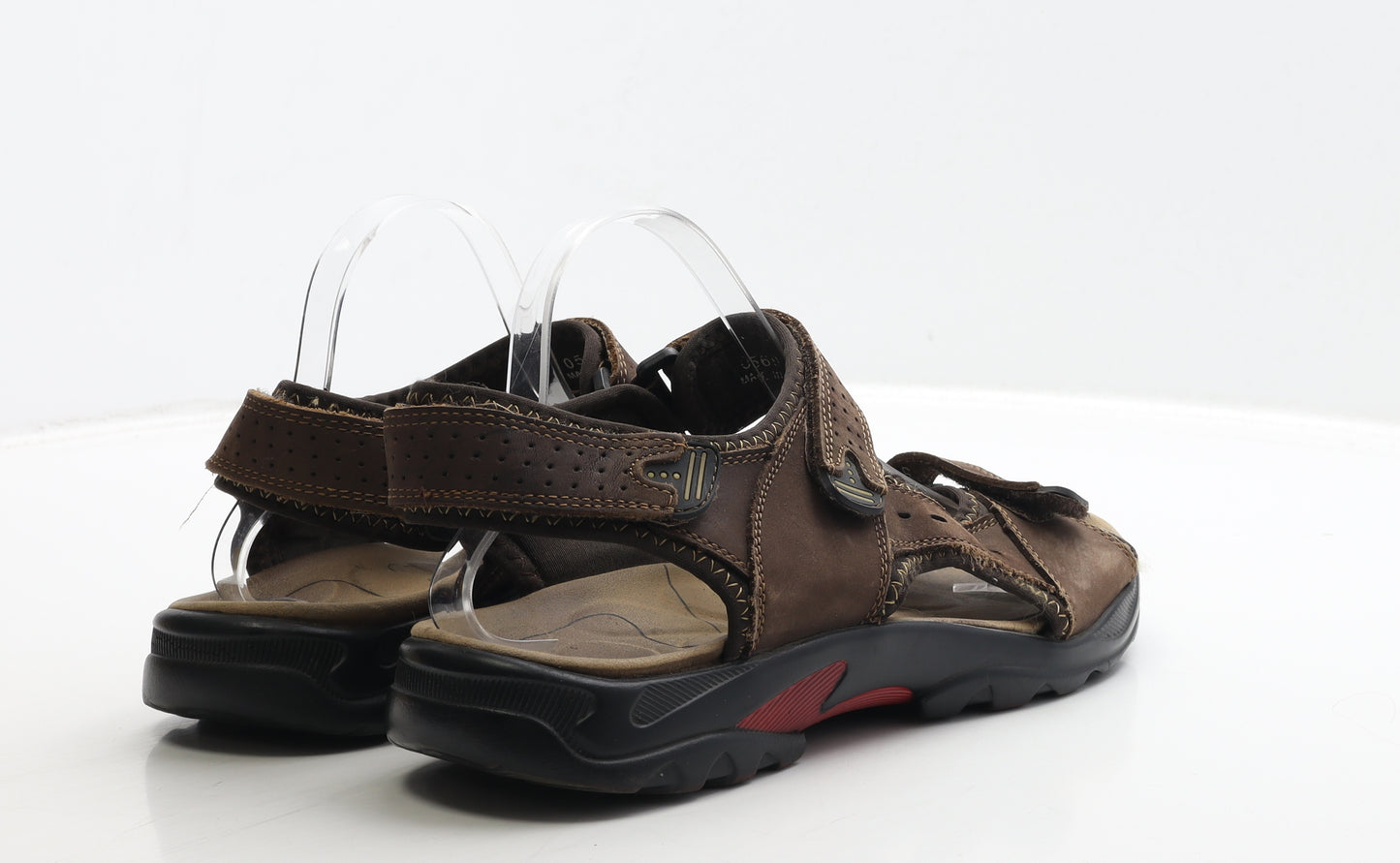 Preworn Mens Brown Polyester Slip On Sandal UK 10 44