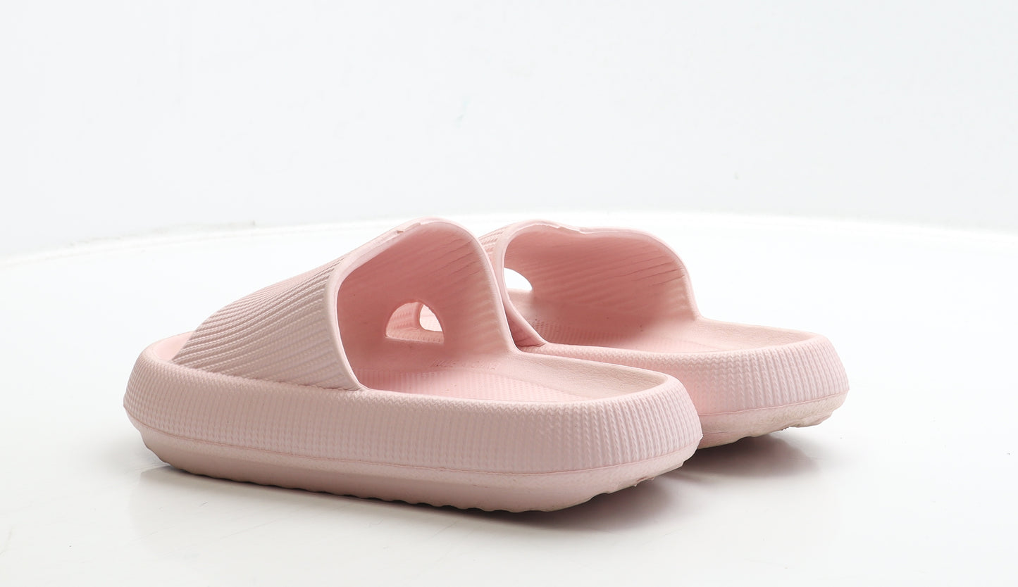 Primark Womens Pink Rubber Slider Sandal UK 7 40