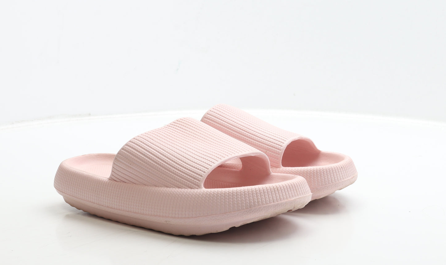 Primark Womens Pink Rubber Slider Sandal UK 7 40