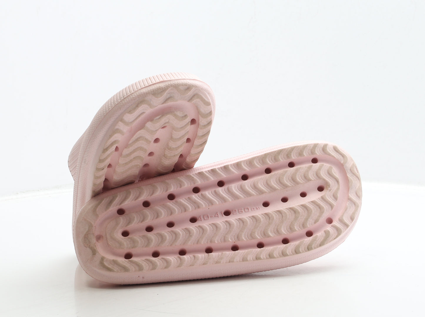 Primark Womens Pink Rubber Slider Sandal UK 7 40