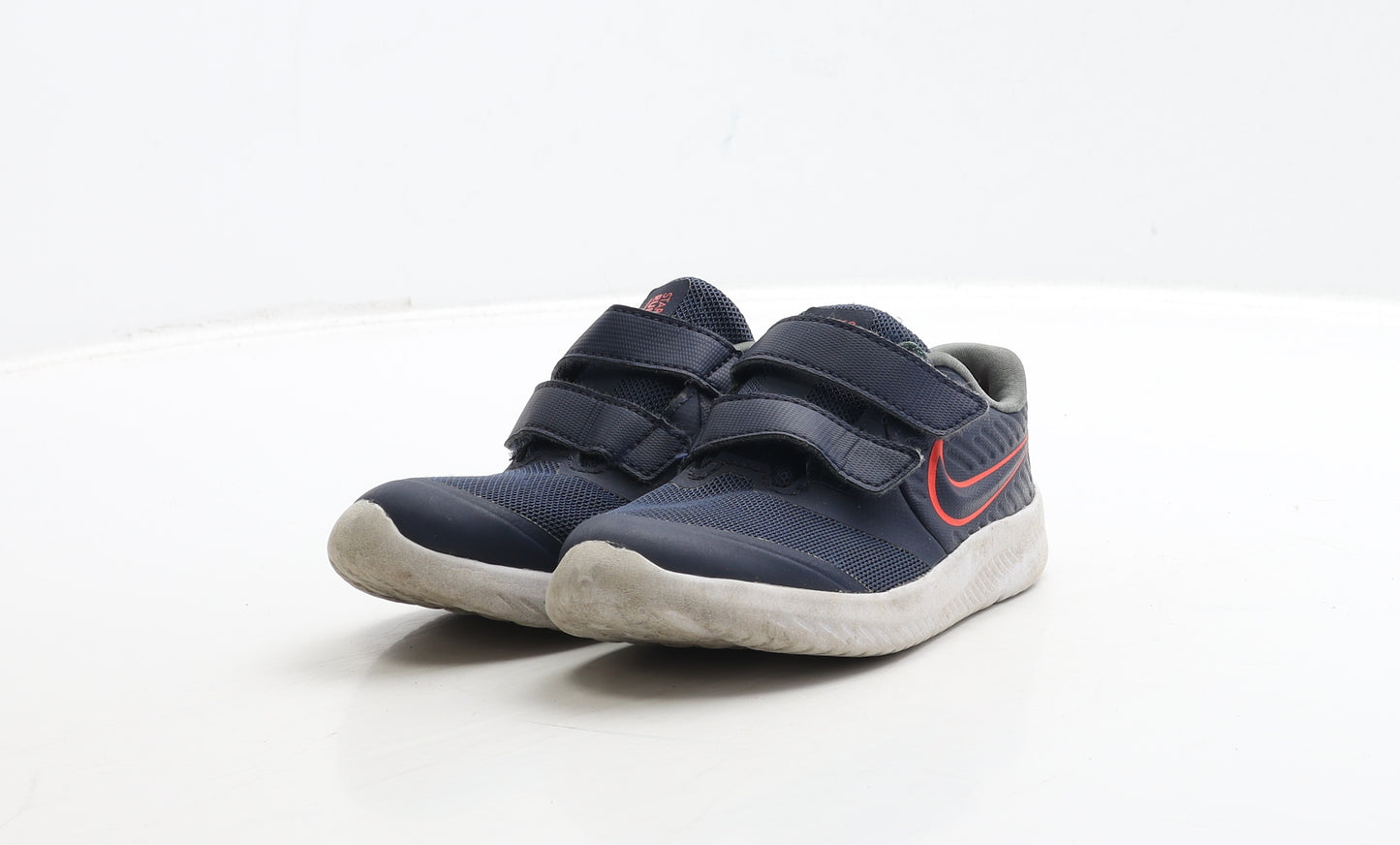 Nike Boys Blue Polyester Trainer UK 8.5 26 - Star Runner