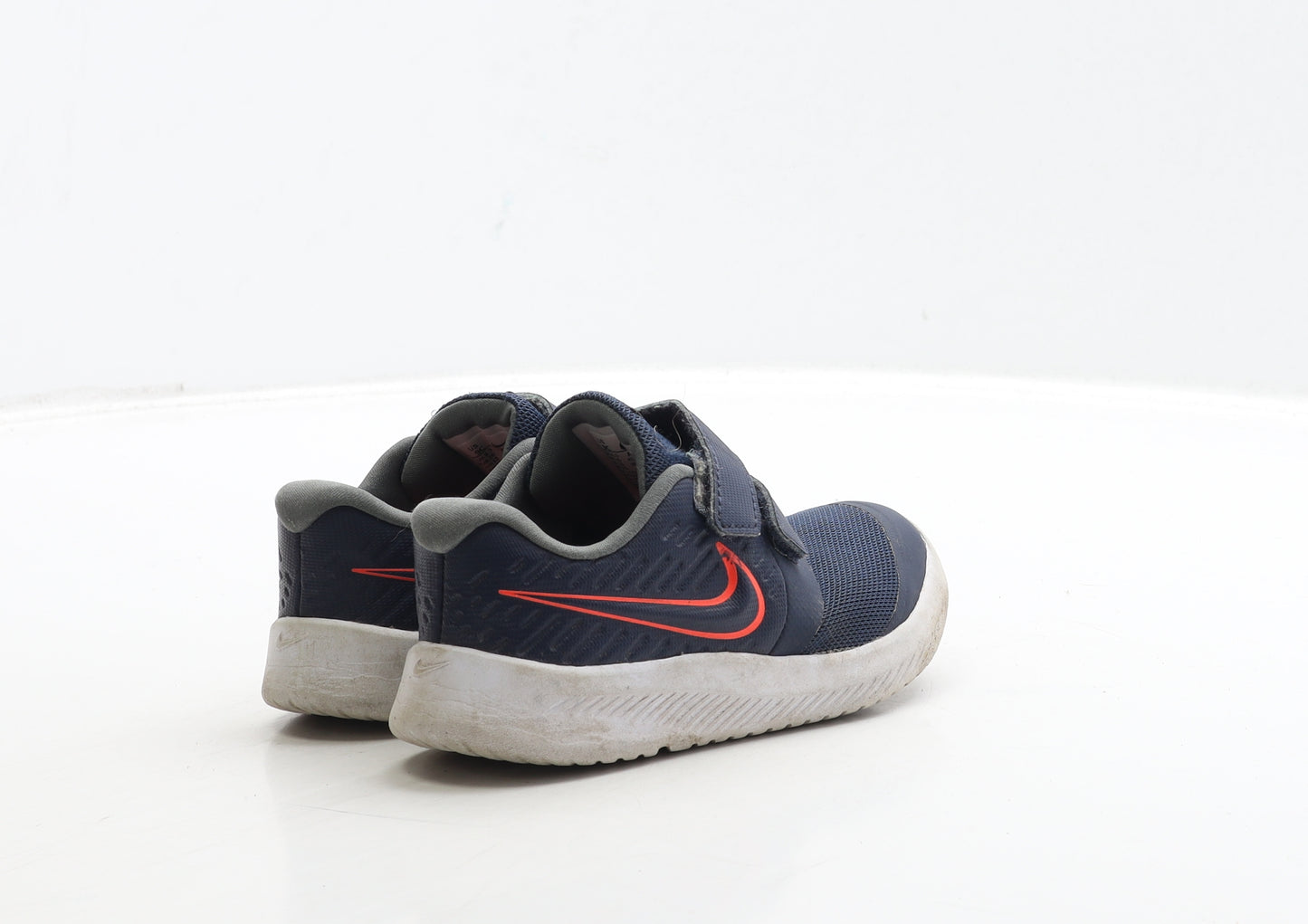Nike Boys Blue Polyester Trainer UK 8.5 26 - Star Runner