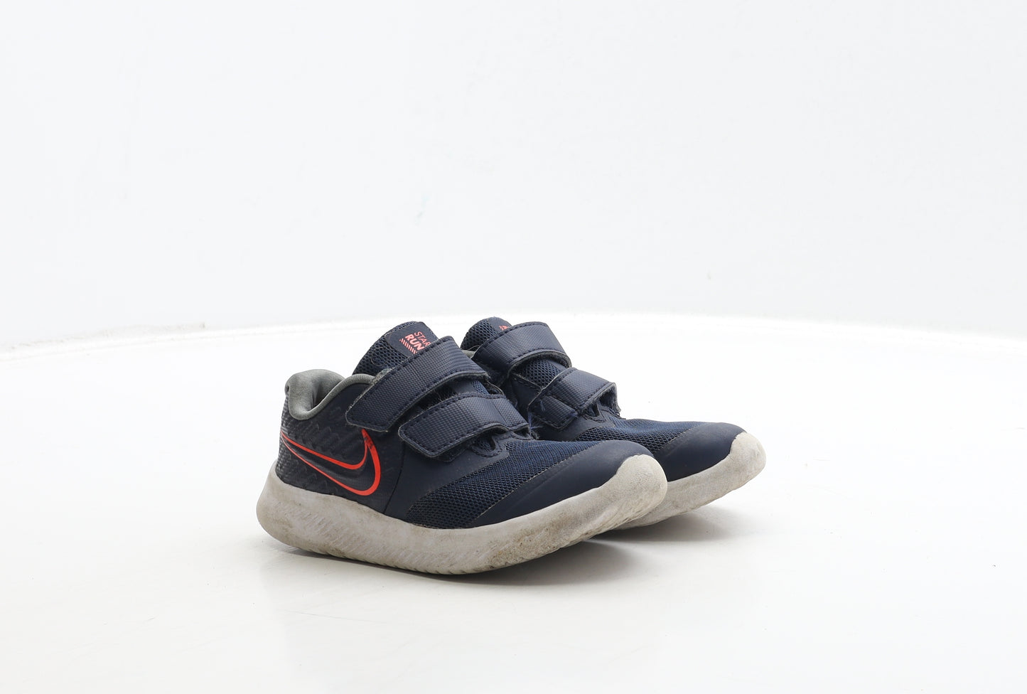 Nike Boys Blue Polyester Trainer UK 8.5 26 - Star Runner