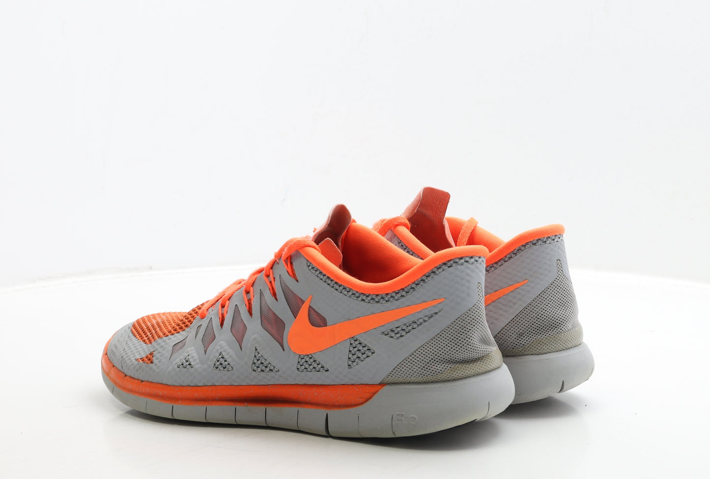 Nike Mens Grey Polyester Trainer UK 11.5 47 - GJ Nike Free