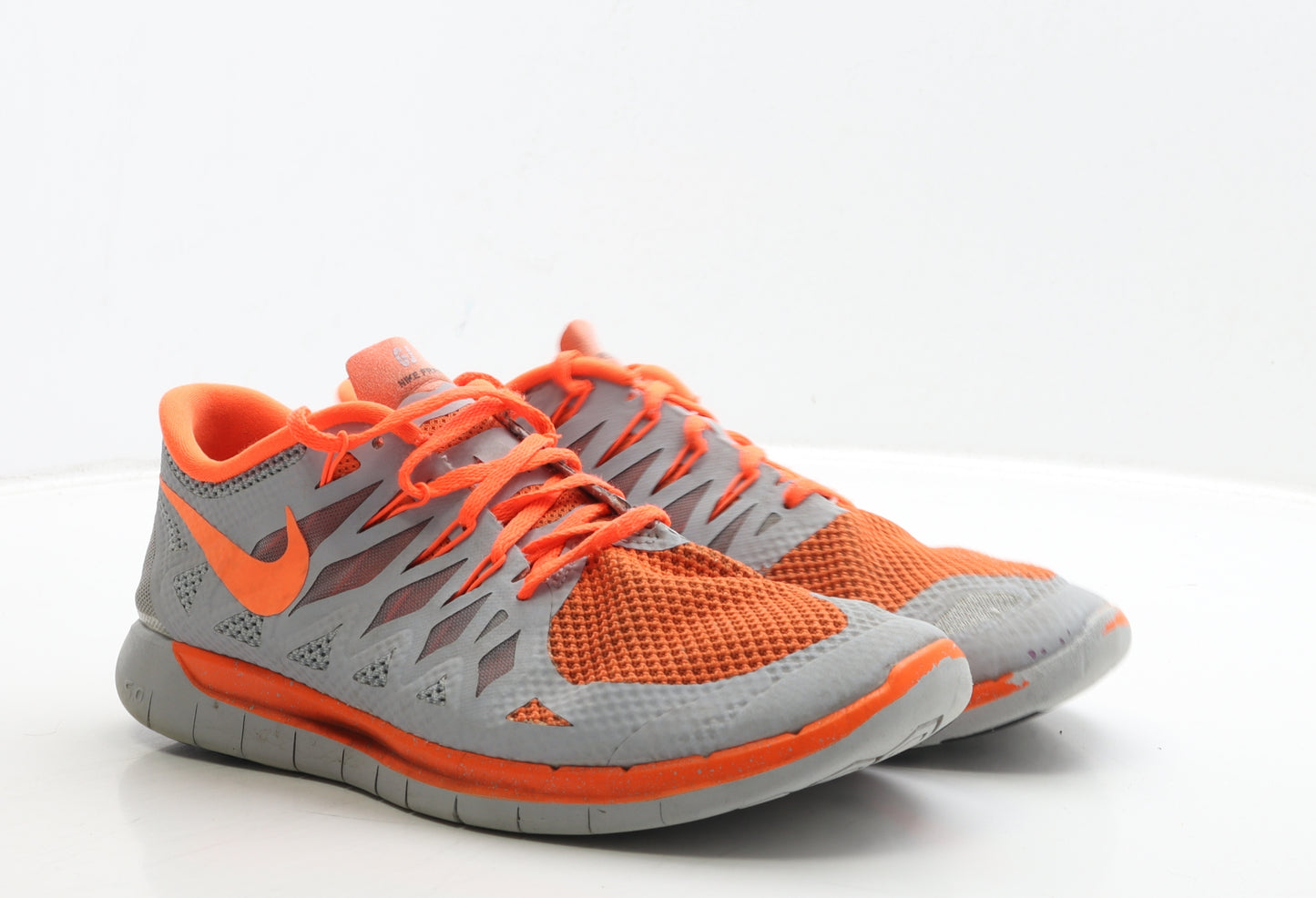 Nike Mens Grey Polyester Trainer UK 11.5 47 - GJ Nike Free
