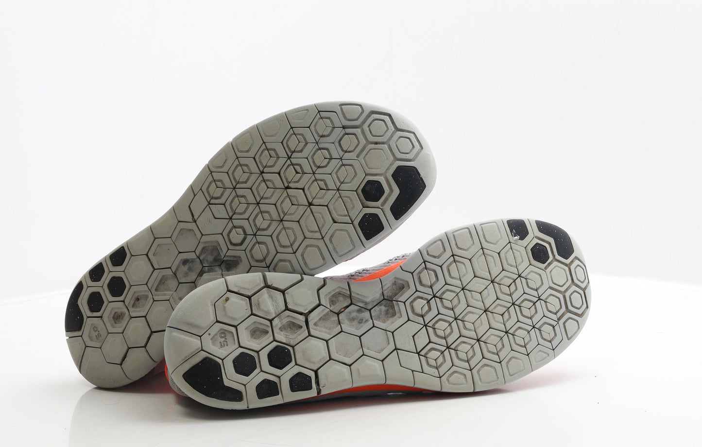 Nike Mens Grey Polyester Trainer UK 11.5 47 - GJ Nike Free