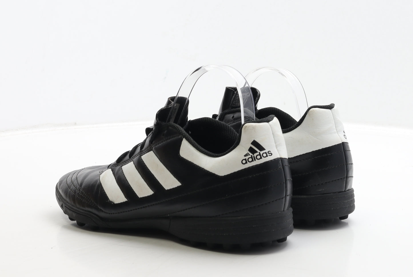 adidas Mens Black Striped Polyester Trainer UK 7.5 41.5 - Astroturf Boots